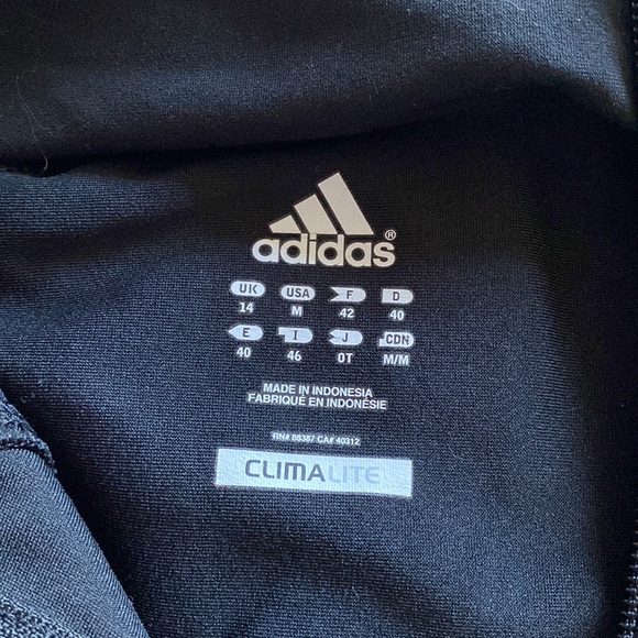 Black Adidas Zip-Up - Picture 2 of 5